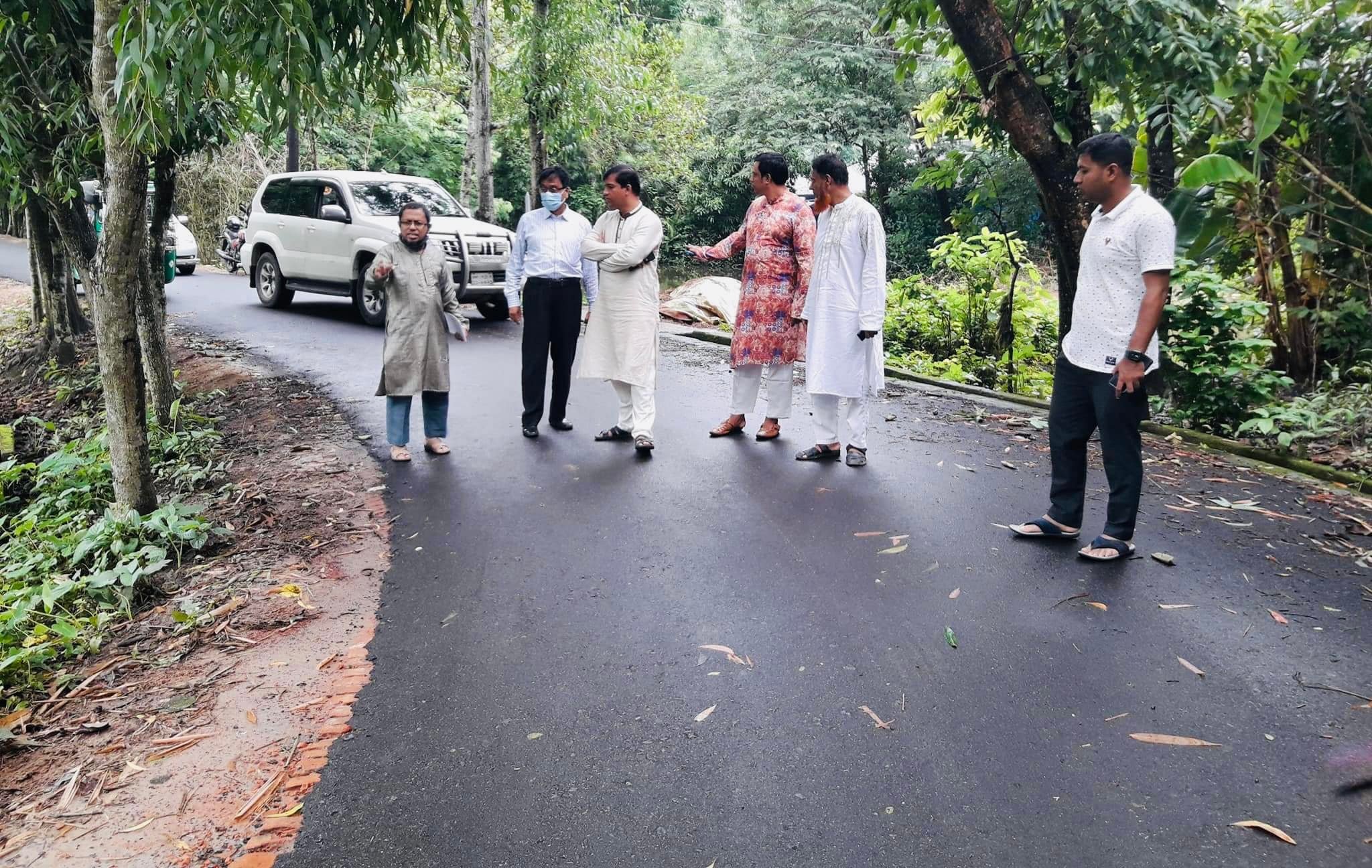 ফেনীতে অবকাঠামো উন্নয়নে বদলে যাচ্ছে গ্রামীণ দৃশ্যপট