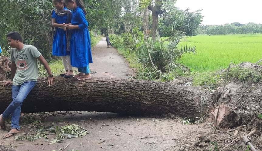 সিত্রাং- ২০ ঘন্টা বিদ্যুৎহীন সোনাগাজী