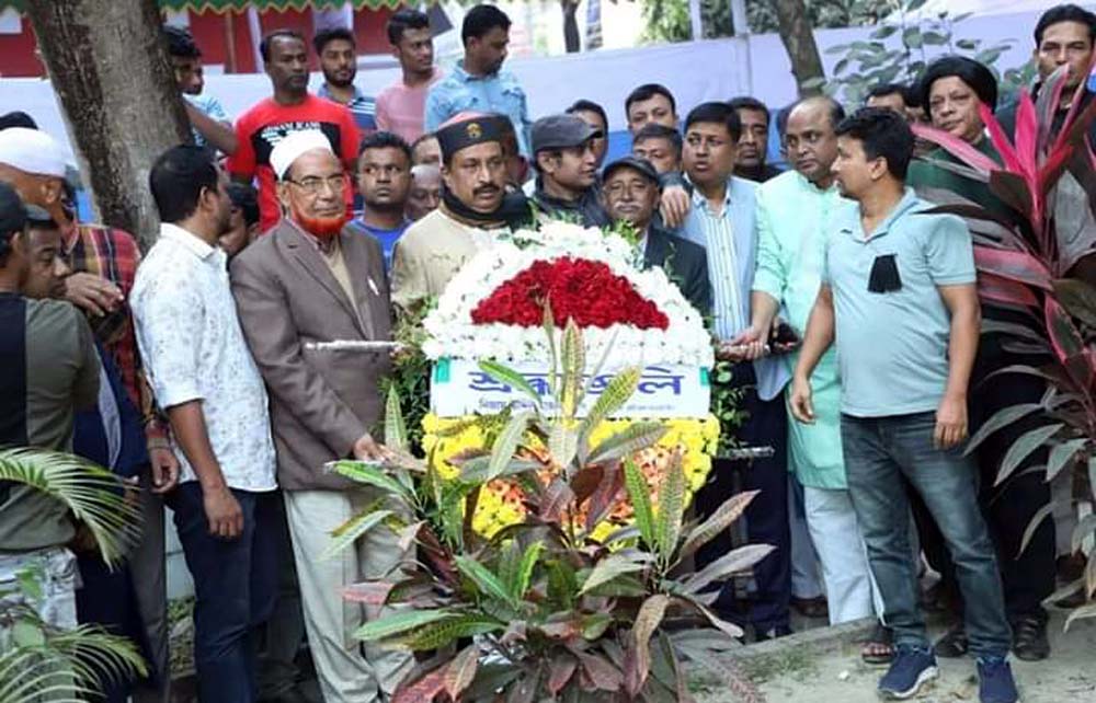 ১ম মৃত্যুবার্ষিকীতে শোক শ্রদ্ধায় জয়নাল হাজারীকে স্মরণ