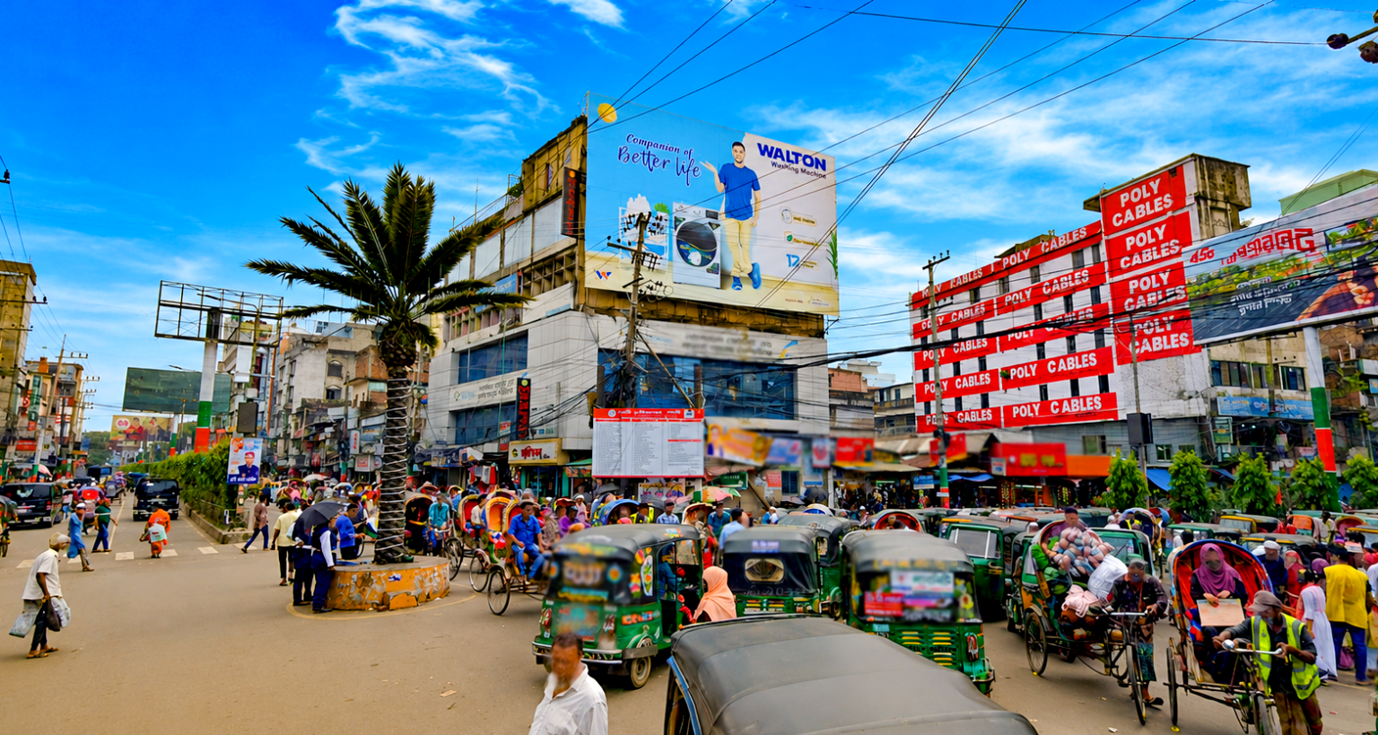 ফেনীতে সিএনজি অটোরিক্সা ভাড়া নিয়ে নৈরাজ্য