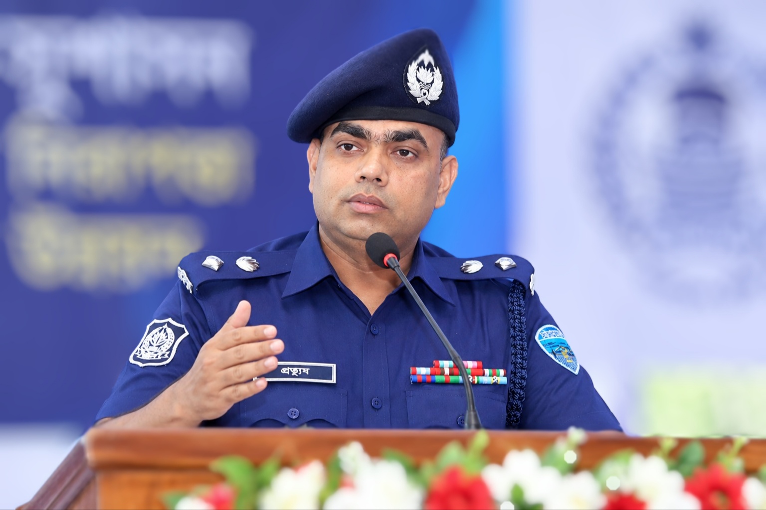 মাদক নির্মূলের জন্য সাংস্কৃতিক কর্মকান্ড বাড়াতে হবে: এসপি প্রত্যুষ কুমার