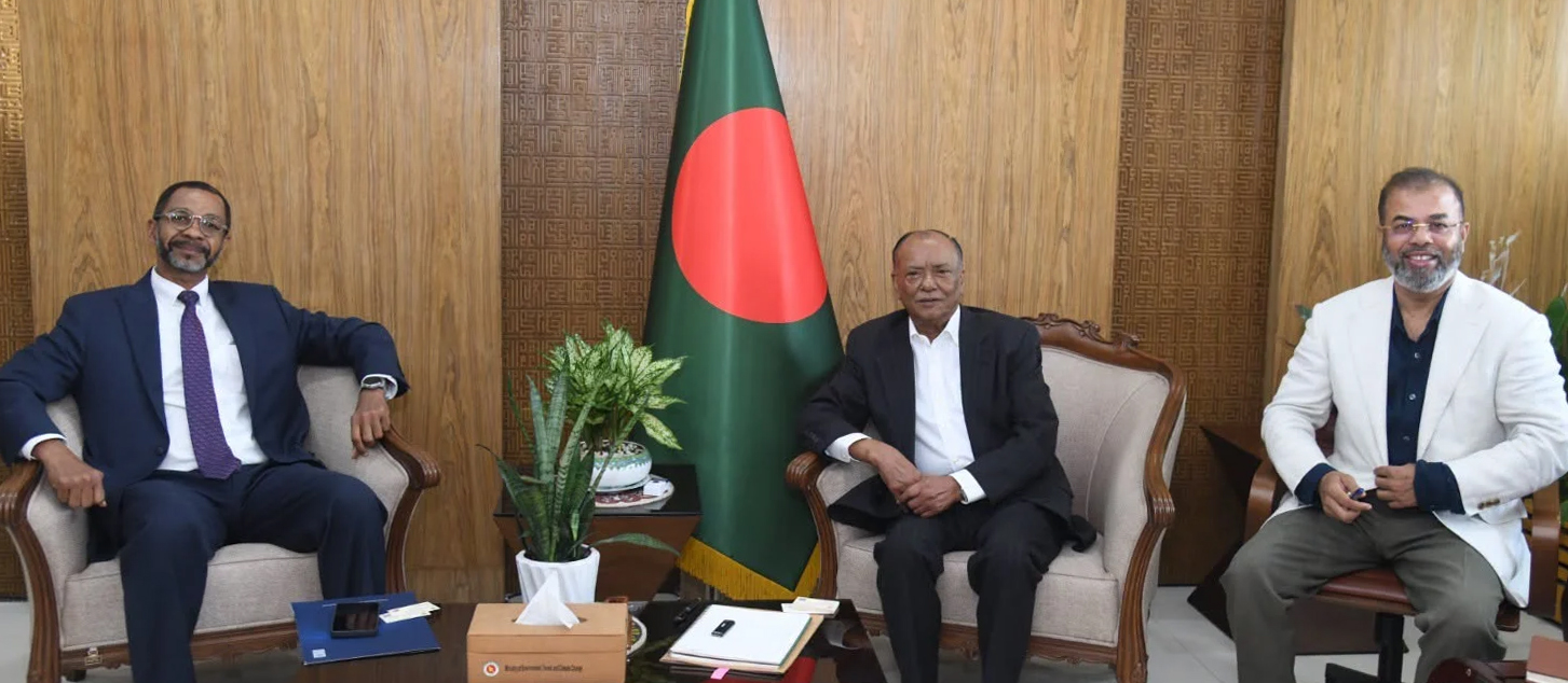 পরিবেশমন্ত্রীর সঙ্গে ইউএনডিপি বাংলাদেশের আবাসিক প্রতিনিধির সাক্ষাৎ