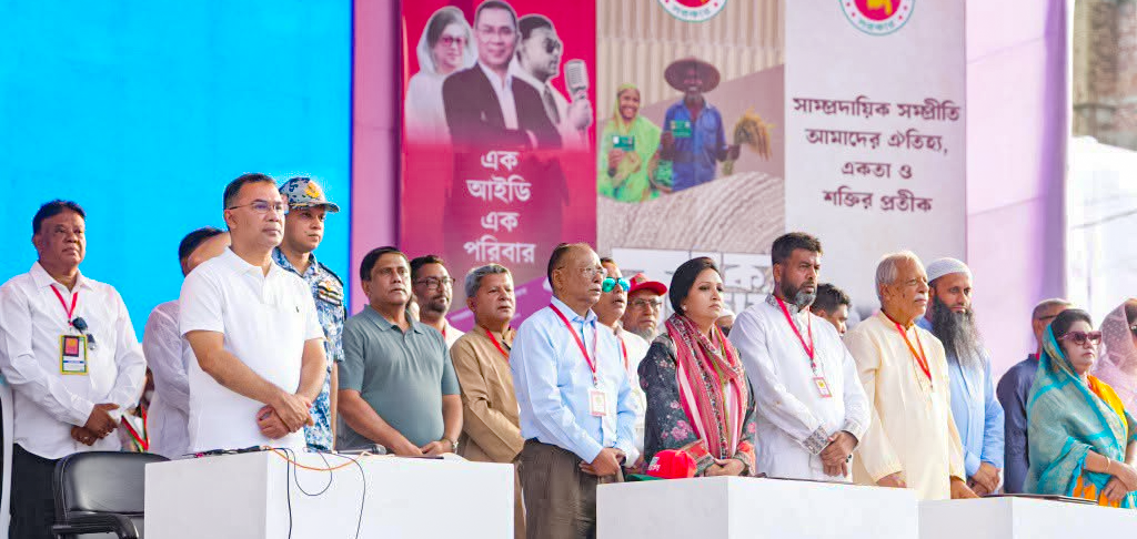 ফেনীতে ১,৫৪২ কোটি টাকার বন্যা নিয়ন্ত্রণ, নিষ্কাশন ও সেচ প্রকল্প উদ্বোধন